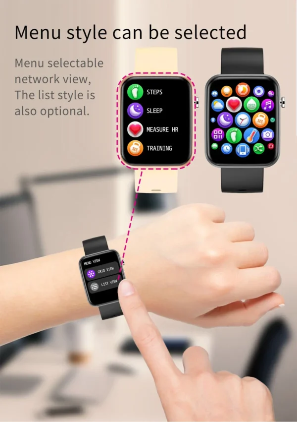 Advanced Smartwatch With Three Bands And Wellness + Activity Tracker - Image 9