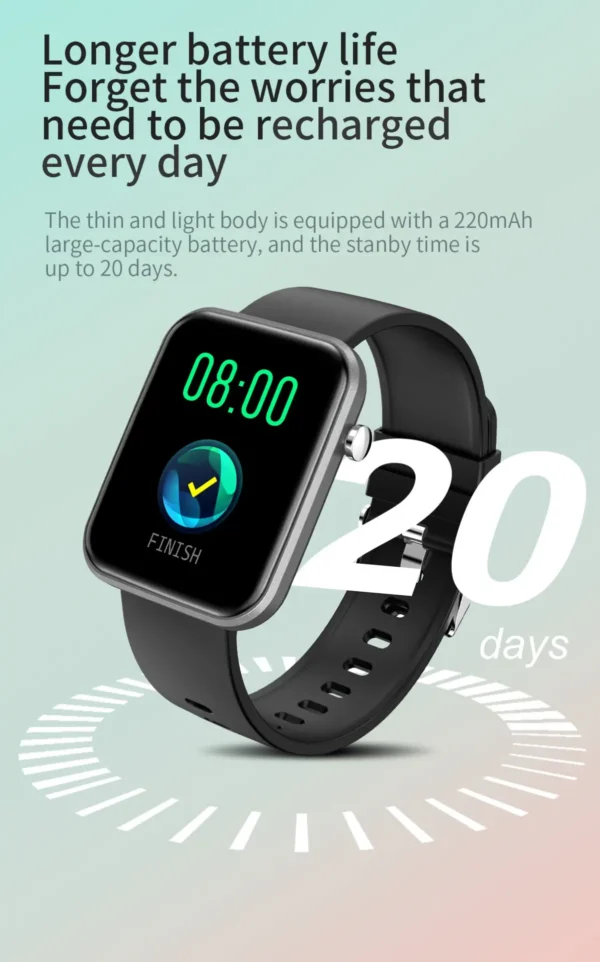 Advanced Smartwatch With Three Bands And Wellness + Activity Tracker - Image 23