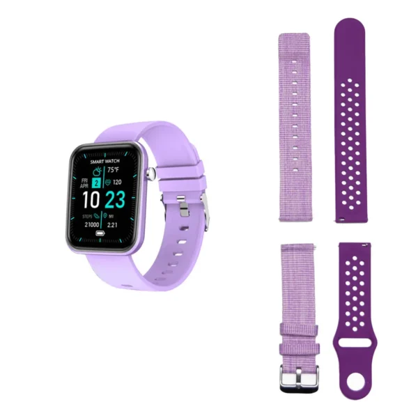 Advanced Smartwatch With Three Bands And Wellness + Activity Tracker - Image 34