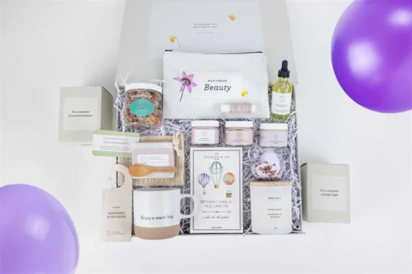 Birthday Gift Basket, Pampering Birthday Gift Box - Image 16