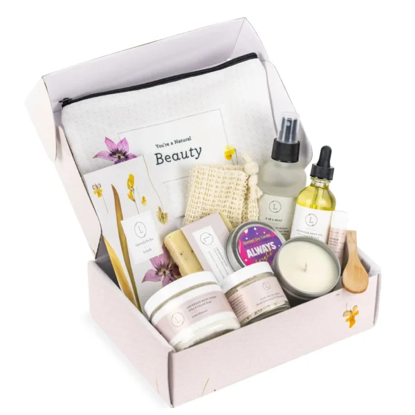 Spa Gift Box, Natural Lavender Bath & Body Relaxing Package for Friend - Image 16