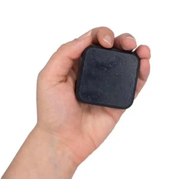 Acne Control Activated Charcoal Facial Soap: Tea Tree + Peppermint - Image 2