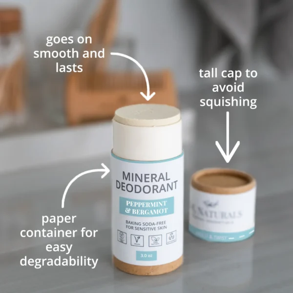 Mineral (Baking Soda-Free) Deodorant Bundle (4-Pack) - Image 21