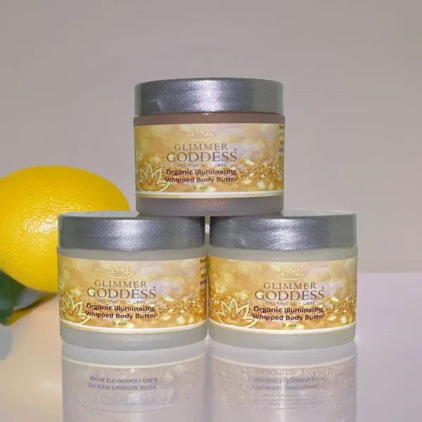 Organic Shimmering Whipped Body Butter Trio - Image 2