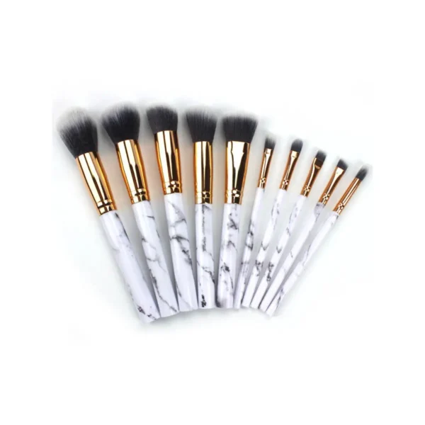 La Canica 10 In 1 Makeup Brush Set With Travel Friendly Container - Image 5
