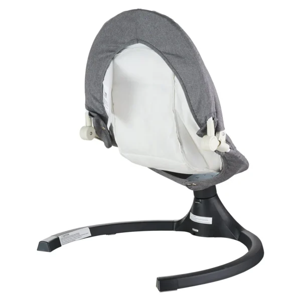 Baby Swing for Infants 5 Speeds 3 Seat Positions Remote Control Toy Bar 3 Toys - Image 9