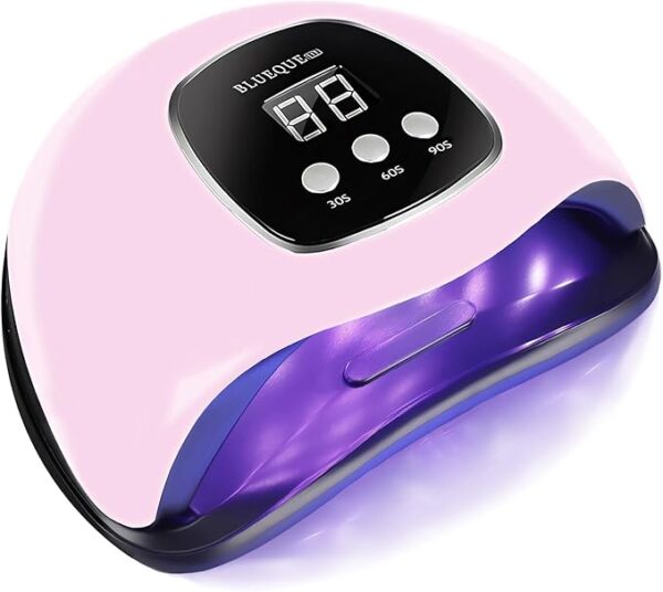 48W UV LED Nail Lamp – Fast & Portable Gel Nail Dryer with Smart Sensor & Timer