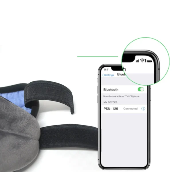 EZ Sleep Eye Blind Fold with Bluetooth Music - Image 33