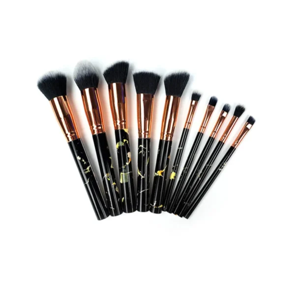 La Canica 10 In 1 Makeup Brush Set With Travel Friendly Container - Image 4