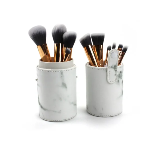 La Canica 10 In 1 Makeup Brush Set With Travel Friendly Container - Image 5