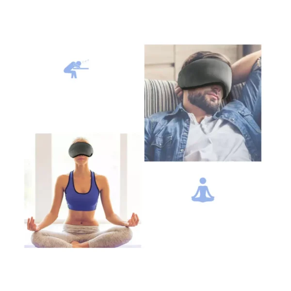 EZ Sleep Eye Blind Fold with Bluetooth Music - Image 11