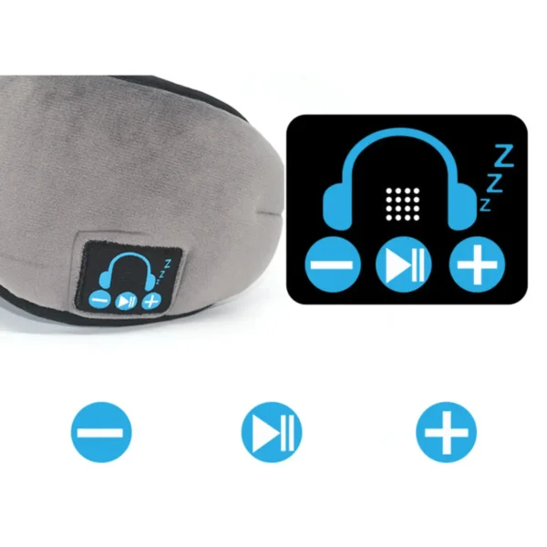 EZ Sleep Eye Blind Fold with Bluetooth Music - Image 17
